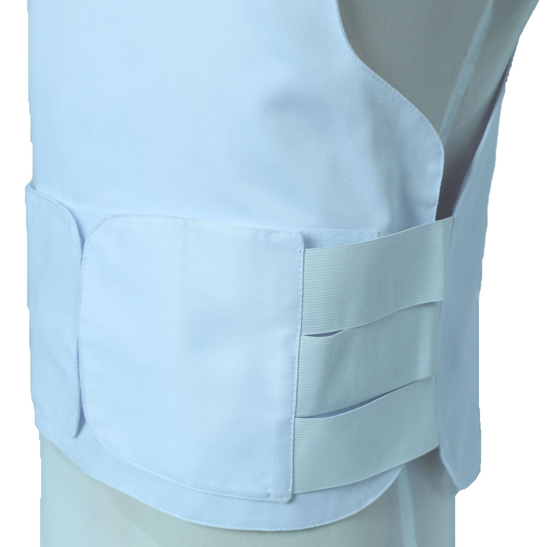 Letv&aelig;gts Soft Body Armour Vest Hvid skudsikker vest