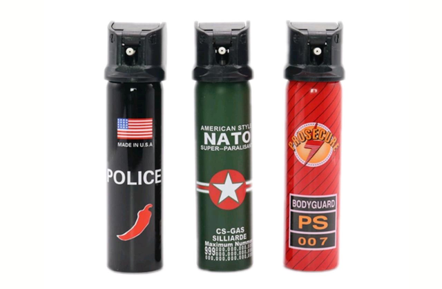 60/110ml Oc CS Pepper Spray L&aacute;hev se slzn&yacute;m plynem