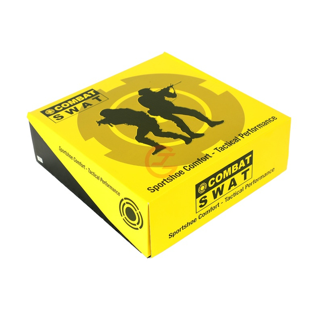 야외 스포츠를 위한 내구성 있는 가죽 전술 하이탑 부츠