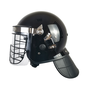 Casco táctico anti -roit táctico de marco de metal