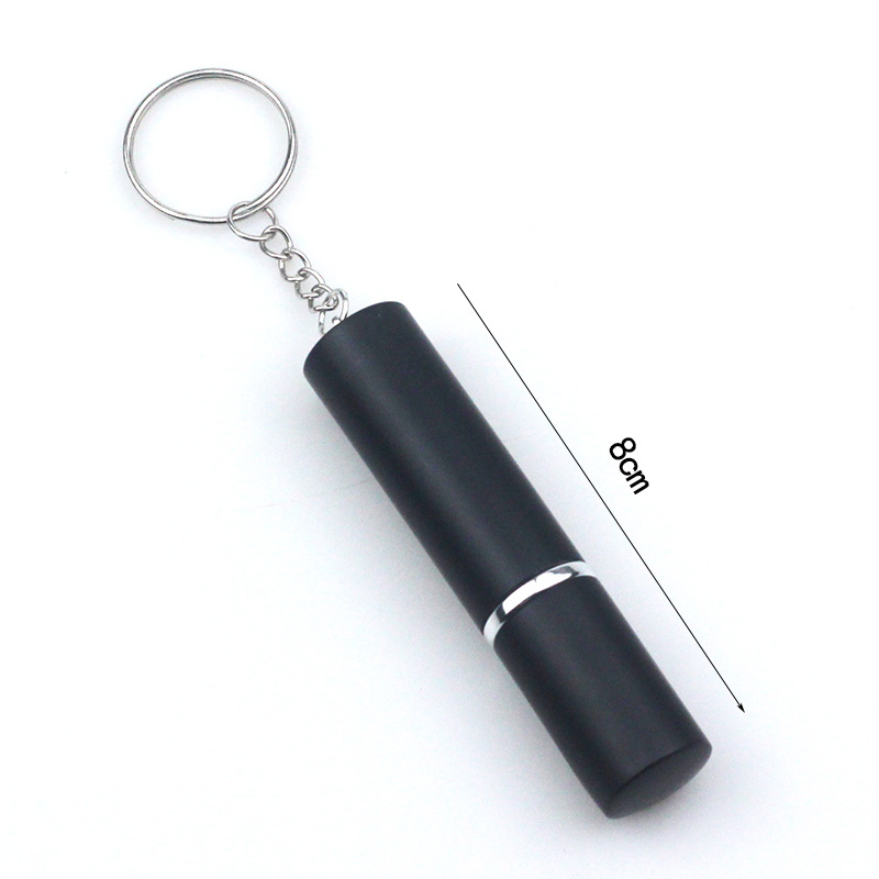 Multifunksionele draagbare mini 5ml parfuum of peper spaarbottel sleutelhanger