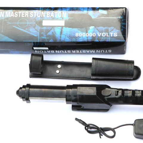 Anti-slip grip self denfense supplies stun gun tw09