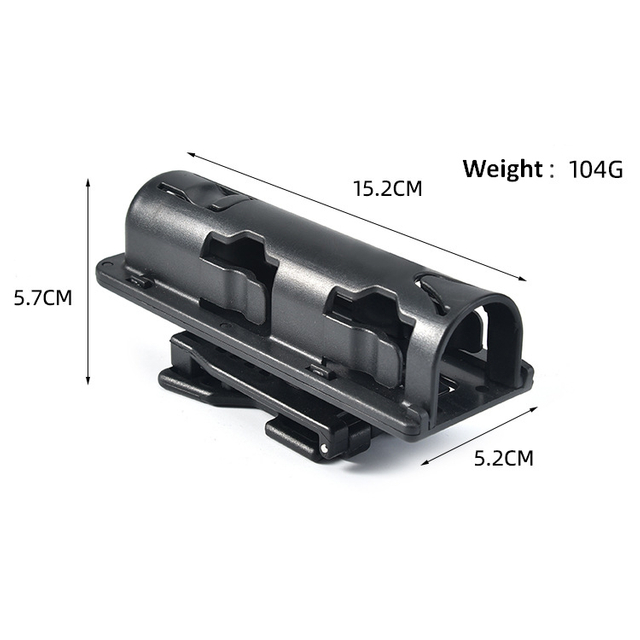 Aksionet e fabrikës 360 gradë Rrotulluese Najlon Telescopic Baton/Holster