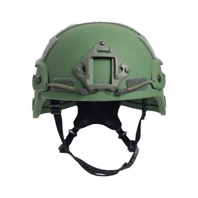 Kugelsicherer Helm aus hochdichtem Polyethylen f&uuml;r den anspruchsvollen professionellen Einsatz