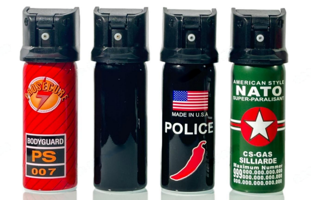 60/110ml Oc CS Pepper Spray L&aacute;hev se slzn&yacute;m plynem