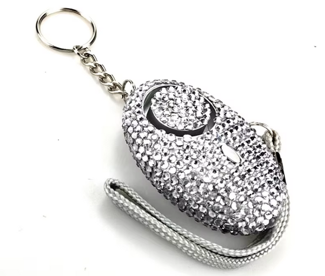  rhinestone keychain الارم 